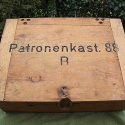 caisse à munition en bois Allemande WW2 datée 1943