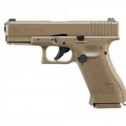 OP PCP - Pistolet Co² Glock 19X Tan - Cal. 4.5 BB's