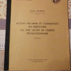 Livre Indochine sur l'action du Viet-Minh