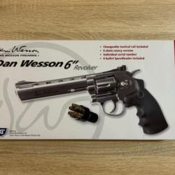Revolver Dan Wesson 6" 4.5 BBS CO2