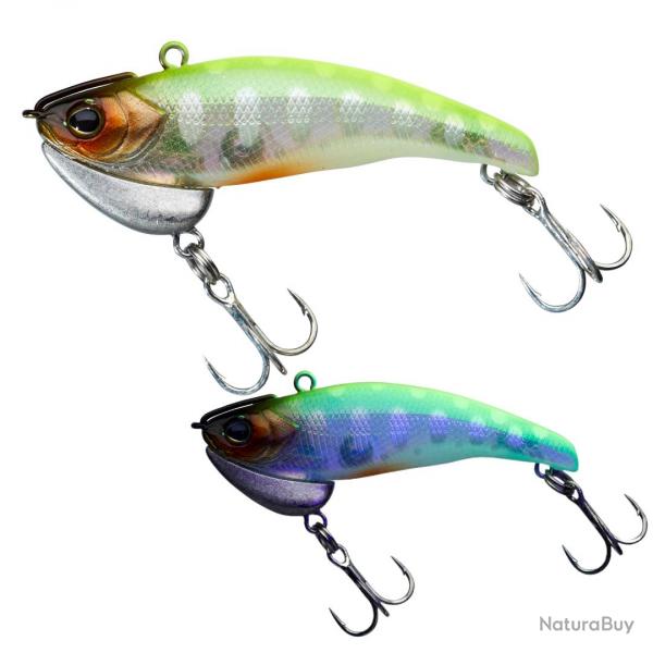 Poisson Nageur Illex Tricoroll Vib 60 6cm 8,2g Chartreuse Back Yamame