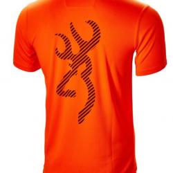 Tee shirt orange Blaze Teamspirit BROWNING