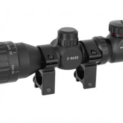 Lunette de visée Victoptics 2-6x32 SFP Vector Optics