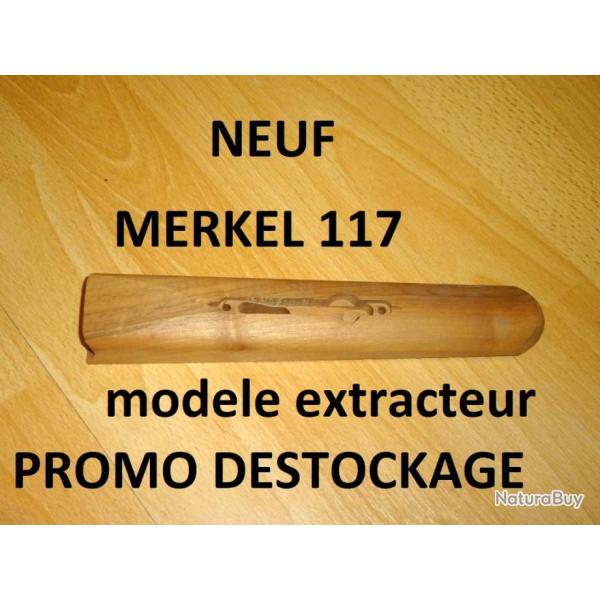 devant bois fusil MERKEL 117 modle EXTRACTEUR - VENDU PAR JEPERCUTE (a6306)