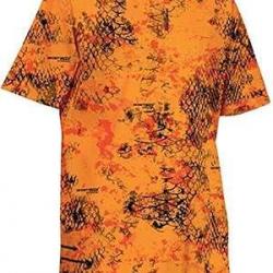 Tee shirt Verney Carron Snake -Camo orange L L