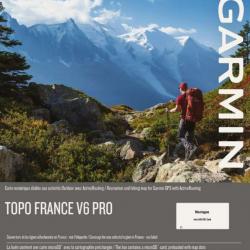 CARTE GARMIN TOPO FRANCE V6 PRO montagne