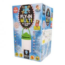 Piège mouches et guêpes FLY-IN MULTI rechargeable