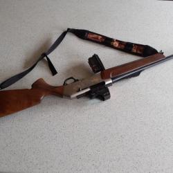 Carabine gaucher browning ShortTrac calibre 270wsm + point rouge holosun