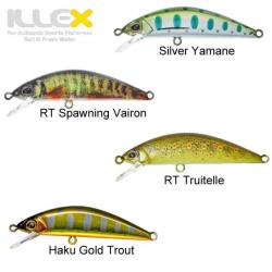 Leurre Tricoroll 47 HW Illex 4,7cm Haku Gold Trout