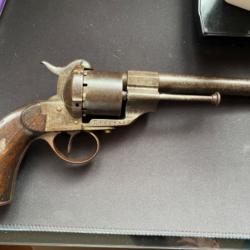 Revolver E Lefaucheux SGDG S.G.D.G. Non fonctionnel à réparer