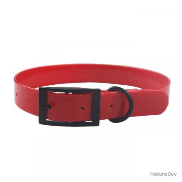 Collier Rouge TPU 2,5cm x 65cm