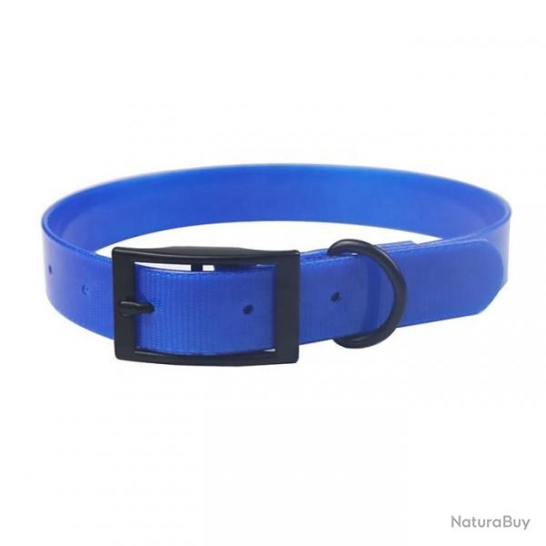 Collier Bleu TPU 2,5cm x 65cm