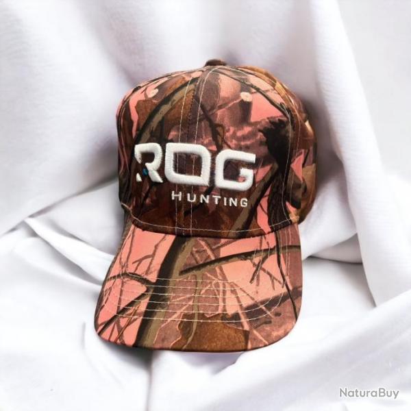 CASQUETTE ROG CAMOUFLAGE ROSE