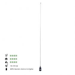 Tige Antenne 125cm Black Edition