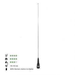 Tige Antenne Flex 80cm Black Edition