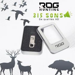 Clé USB ROG 315 chants d'oiseaux et cris d'animaux