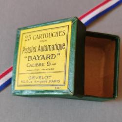 Bayard 9mm  boîte vide