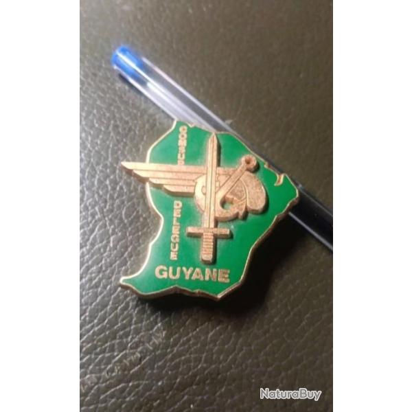 Broche Militaire commandement suprieur des forces armes Guyane dlgu Drago ref 1612