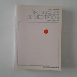 Techniques de méditation : guide pratique. Osho Rajneesh