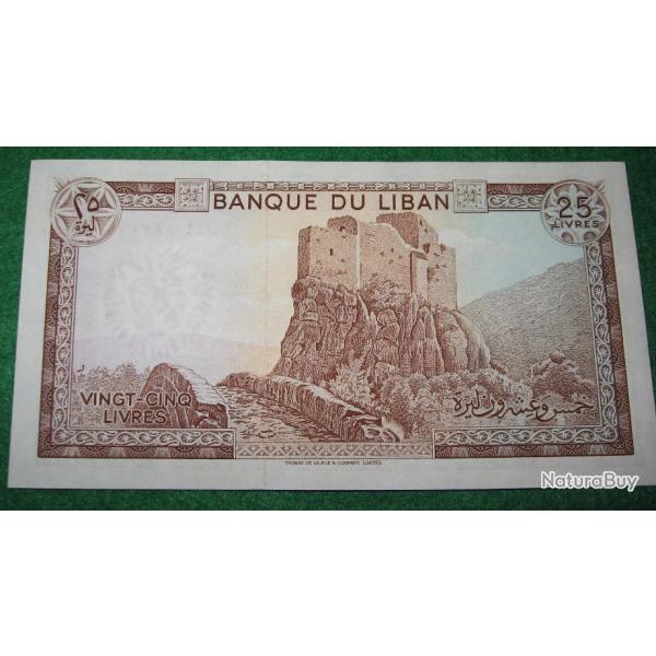 LIBAN Billet de 25 LIVRES   (neuf)