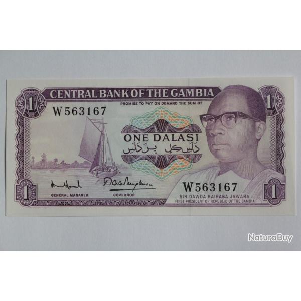 Billet 1 Dalasi Gambie 1971-1987 neuf
