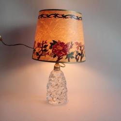 BACCARAT Pied Lampe cristal 1950