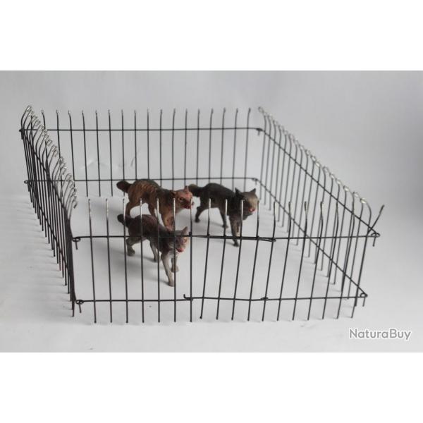 Loup Zoo Elastolin Hausser composition Jouet