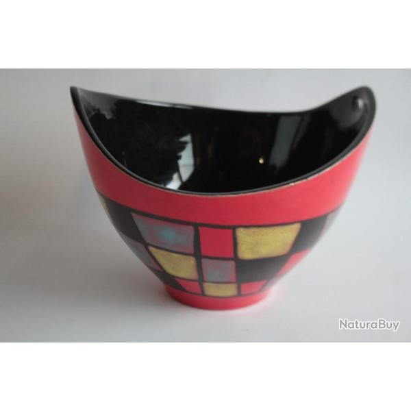 Coupe cramique damier Elchinger