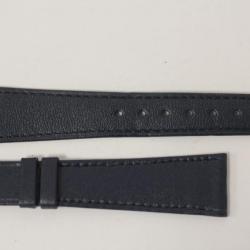 Bracelet montre Universal Genève cuir bleu marine 20 mm