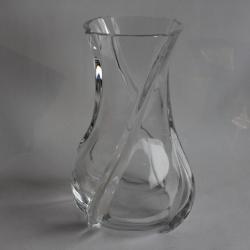 BACCARAT Vase cristal Serpentin 25,5 cm
