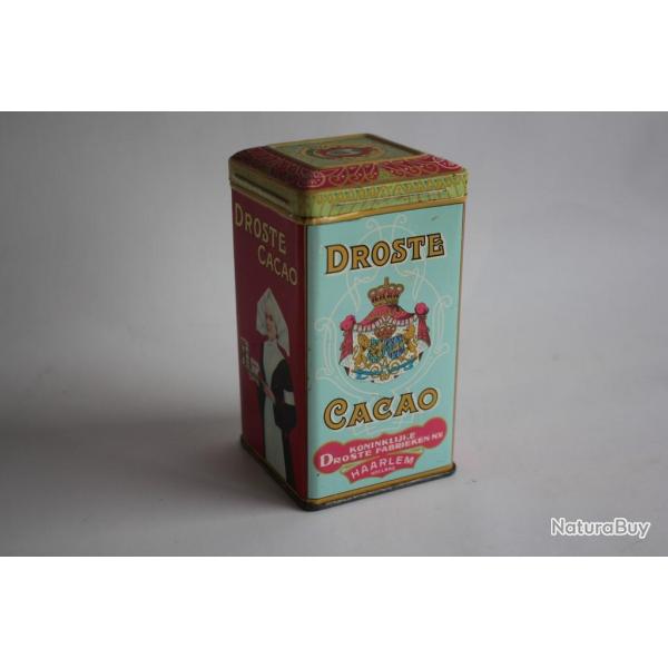 Bote chocolats tle lithographie Cacao Droste