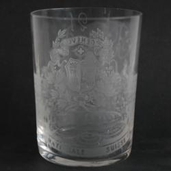 Verre souvenir Exposition nationale Genève