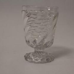 BACCARAT Verre cristal bambou tors