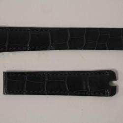 BERTOLUCCI Bracelet montre croco bleu marine 19 mm