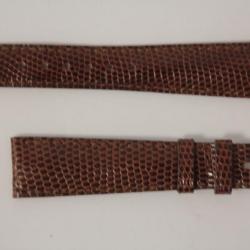 PATEK PHILIPPE Bracelet pour montre lézard brun 19 mm