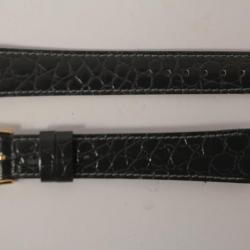 RAYMOND WEIL Bracelet pour montre cuir gris foncé 17 mm