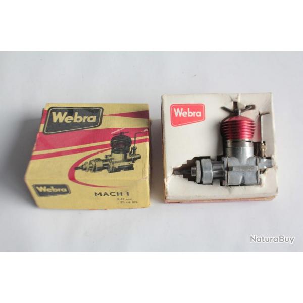 Moteur avion 2,47 ccm Webra mach 1
