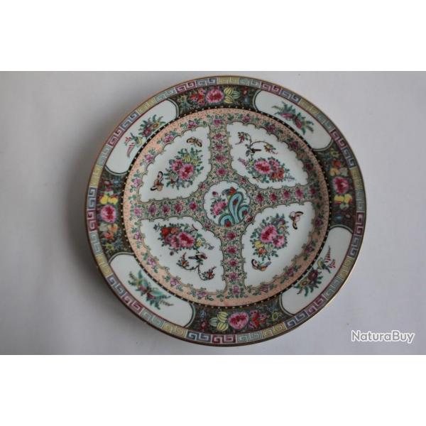 Assiette porcelaine Chine vintage