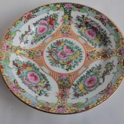 Assiette porcelaine Chine vintage