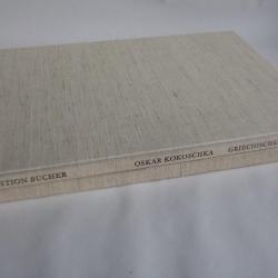Livre O. Kokoschka Griechisches Skizzenbuch 1970