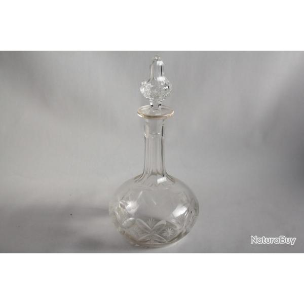 Ancienne Carafe cristal taill