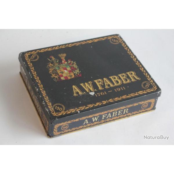 Bote stylo tle lithographie A. W. Faber 1761-1911 Russie 150 ans