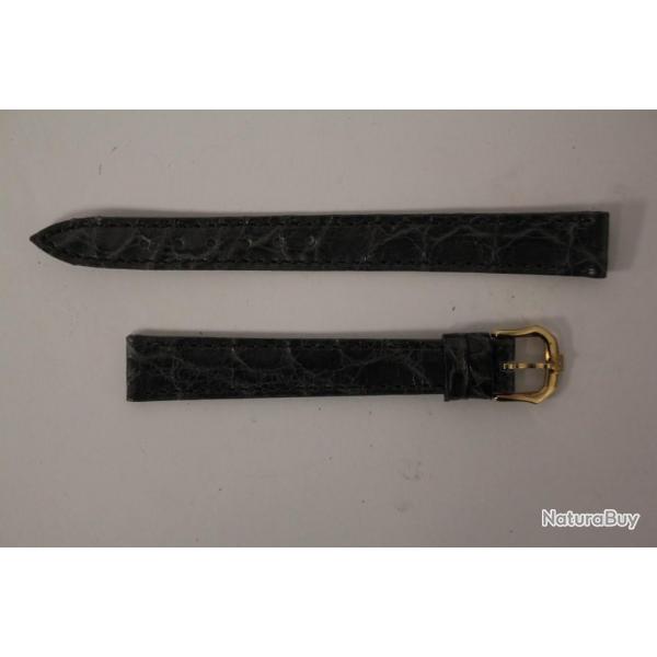 RAYMOND WEIL Bracelet pour montre croco gris 12 mm