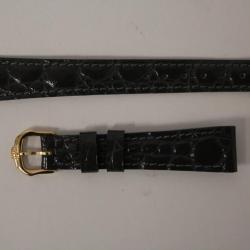 RAYMOND WEIL Bracelet pour montre croco gris 14 mm