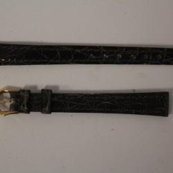 RAYMOND WEIL Bracelet pour montre croco gris 11 mm