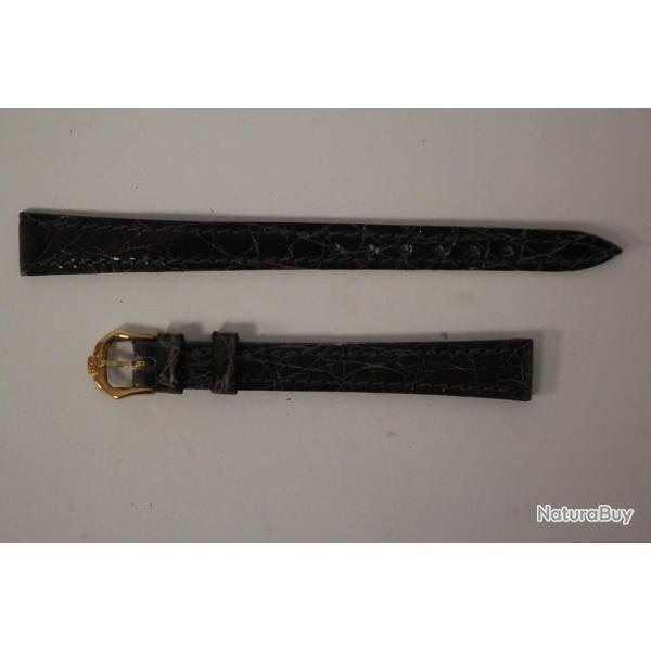 RAYMOND WEIL Bracelet pour montre croco gris 11 mm