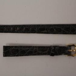 RAYMOND WEIL Bracelet pour montre croco gris 10 mm