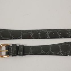 RAYMOND WEIL Bracelet pour montre croco gris 14 mm