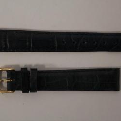 RAYMOND WEIL Bracelet pour montre croco bleu foncé 14 mm