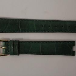 RAYMOND WEIL Bracelet pour montre croco vert 14 mm